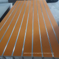 Grooved Slatwall MDF With Aluminum Strips For Decoration